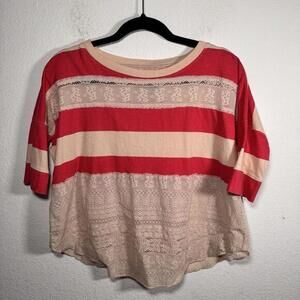 We The Free Shirt‎ Laced Bottom Size XS